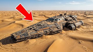 砂漠で金の船を発見。そしてそれは恐ろしいものだった