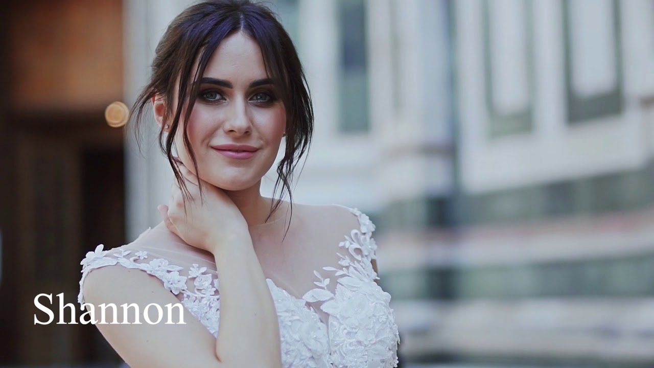 Shannon wedding dress - YouTube