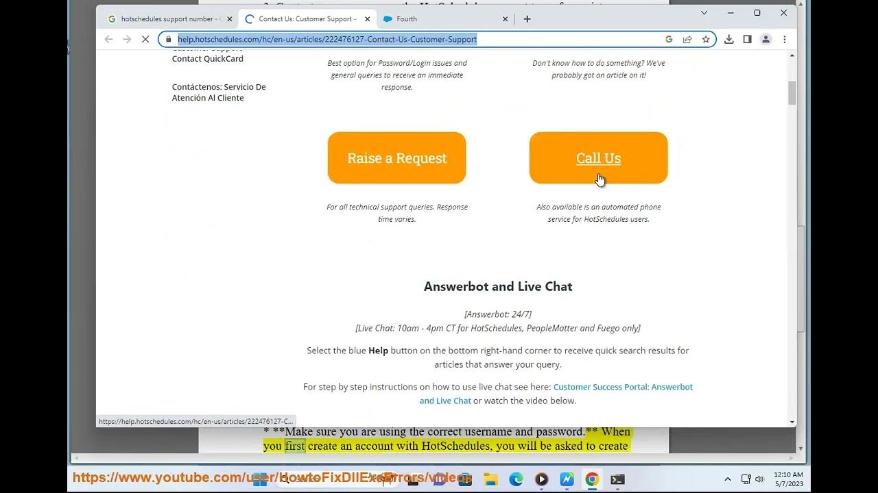 Fix Hotschedules Login Not Working YouTube