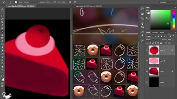 Video Process - Puzzle Match 3 Action Phase Screen