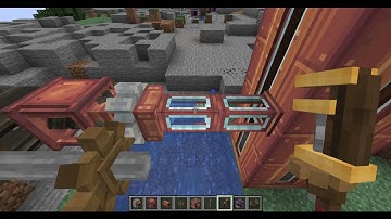 How To Build The Mechanical Pump Minecraft (Create Mod)