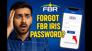How to Recover FBR IRIS Password in Pakistan – Step-by-Step Guide (2025)