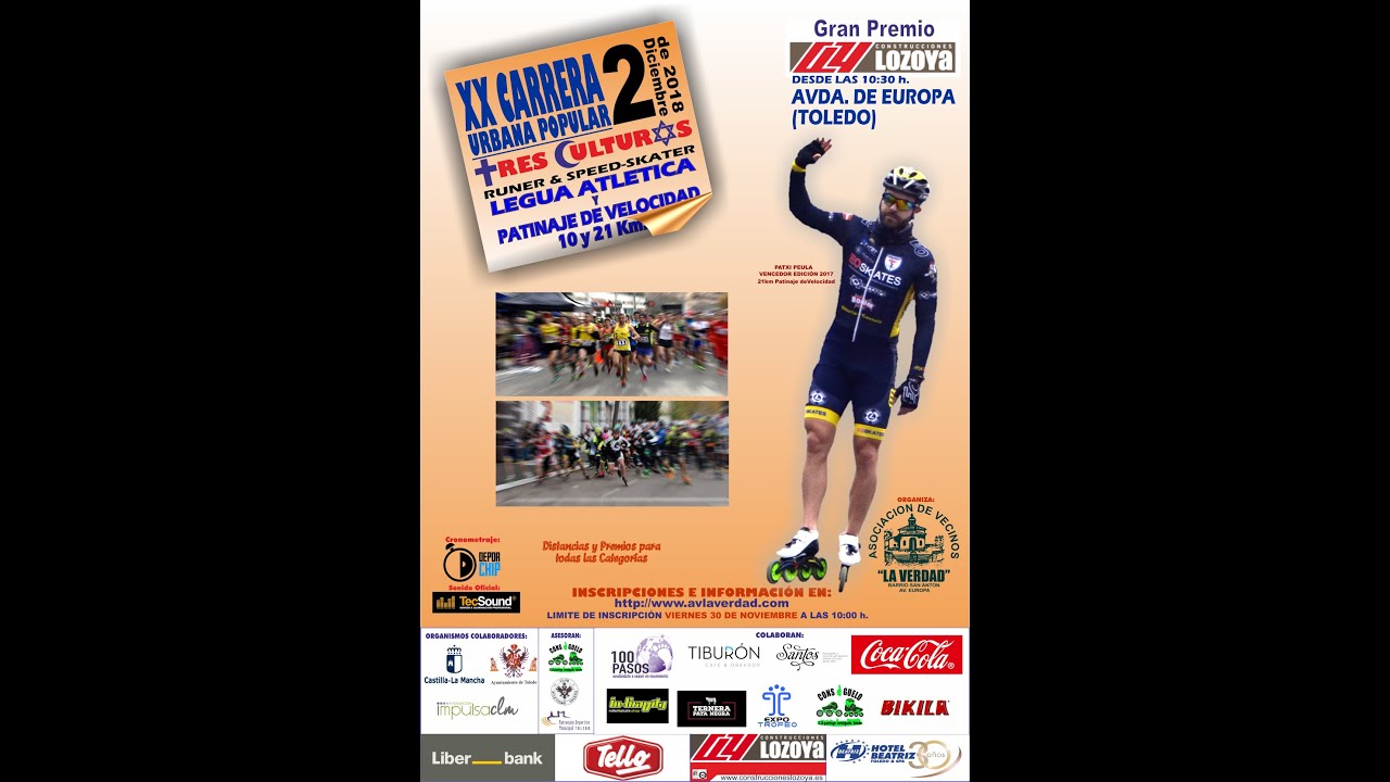 ROLLER PATINAJE Carrera Patinaje 