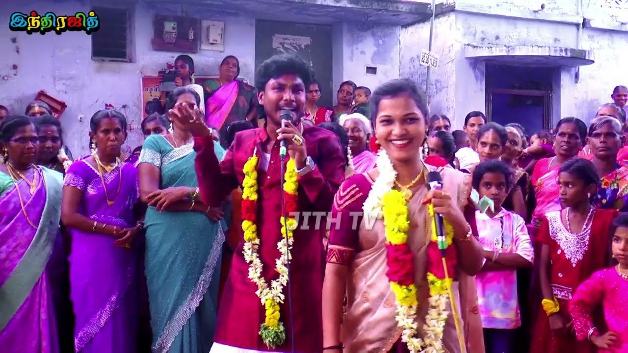 🌸SATHYA KUMMIPATTU 🌷சத்யா செல்வின் அசத்தலான கும்மி பாட்டு 🎀#indirajith #sathya