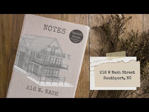 216 W Nash Street, Southport, NC home video tour