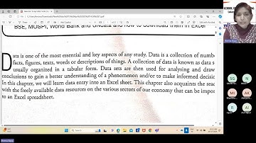 B A Programme   6th Sem   Economics Basci Computational Techniques For Data Analysis Introduction