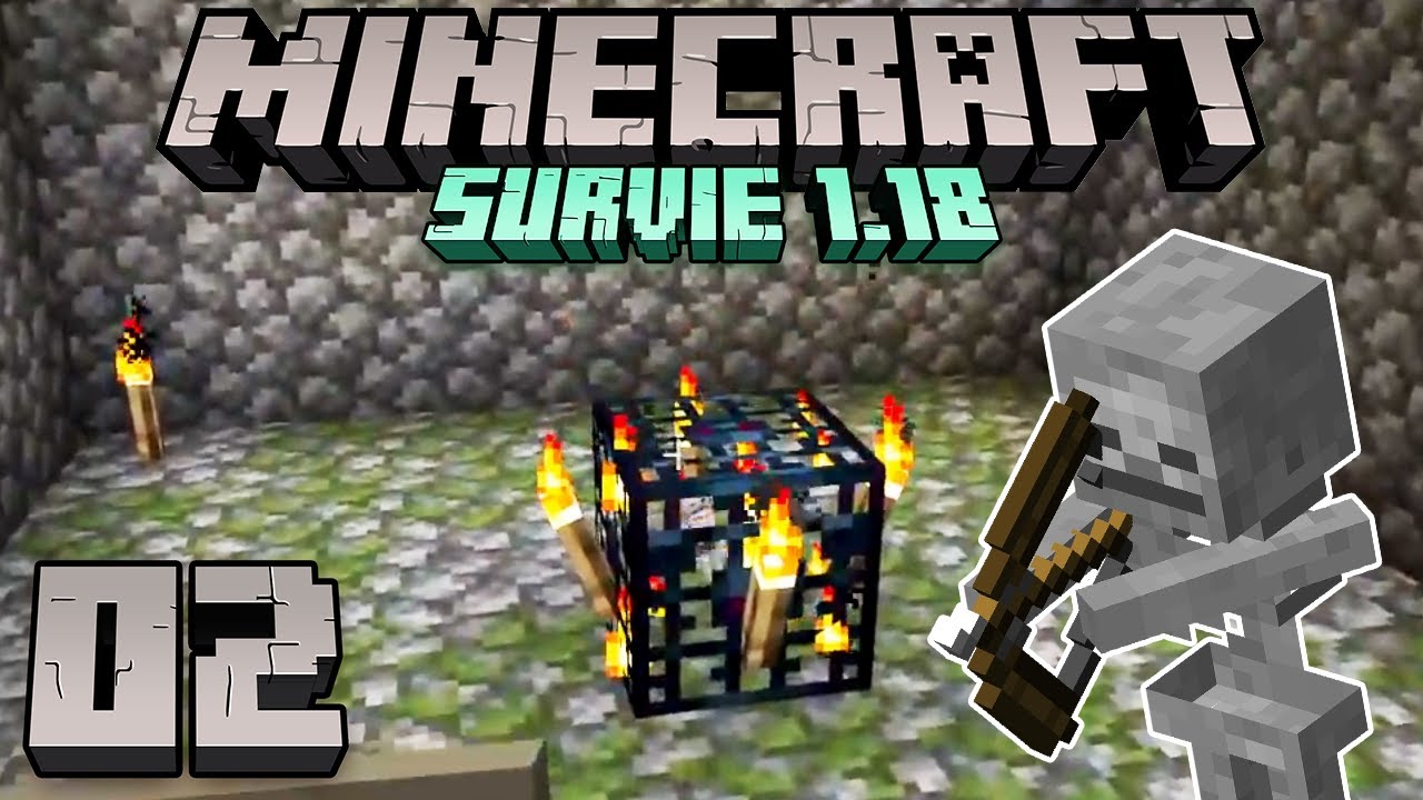 J'AI TROUVÉ UN GÉNÉRATEUR DE MONSTRE ! — Minecraft 1.18 : Survie #2