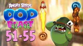 Angry Birds Pop Blast Gameplay Pt 10: Levels 51-55 - CORPORAL PIG Unlocked + Portals! screenshot 4