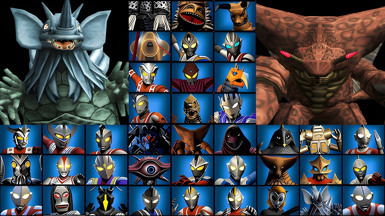Ultraman Fighting Evolution3🔥Ultraman and monster combination