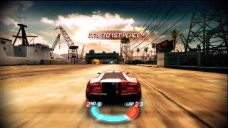 [HD 720p] Let's Play Split/Second: Ferry Wharf Elite Race 1st place (Big Rig Boom Episode)