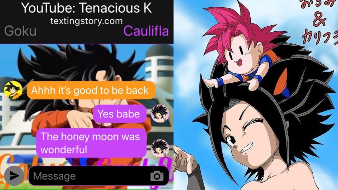 Goku and caulifla love story