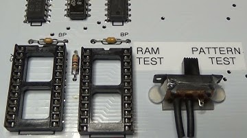 RAM Card Repair - Midway "Gorf" Card Rack Test Card Set Build and Testing - 5/25/22