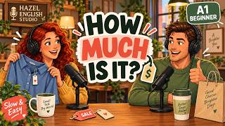 Shopping in English for Beginners | Slow & Easy Conversation (A1)
