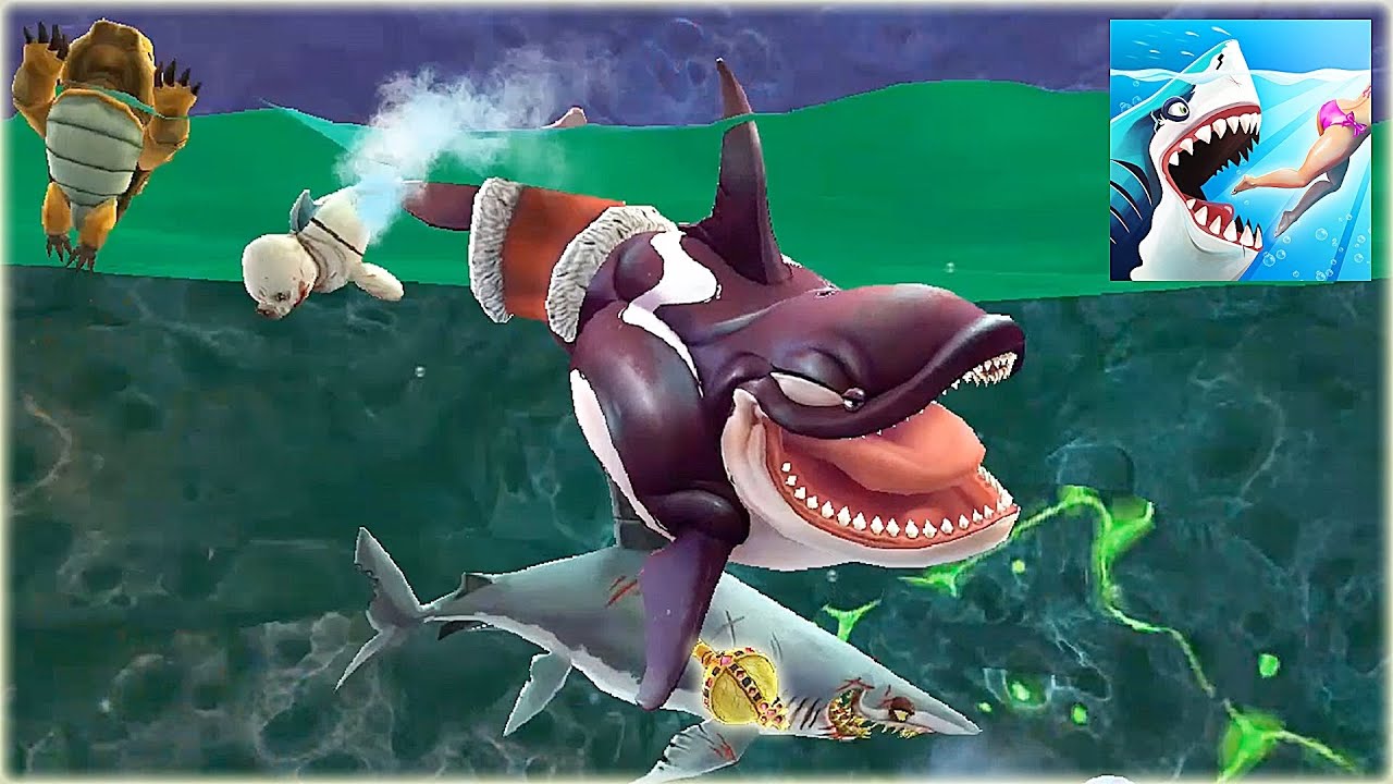 Hungry Shark World - Killer Whale in Arctic Apocalypse - Gameplay ...