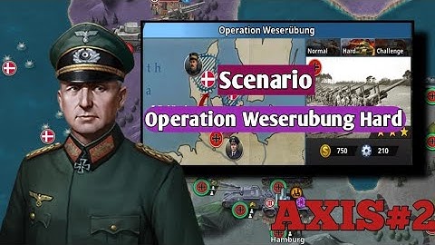 WC4 Scenario Axis - Operation Weserubung Hard - #2