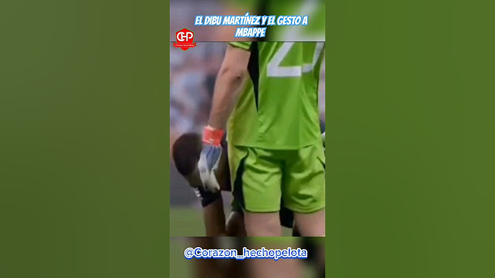 El dibu Martínez está loco, el gesto a Mbappé antes del penal #viral #futbol #dibumartinez #mbappe