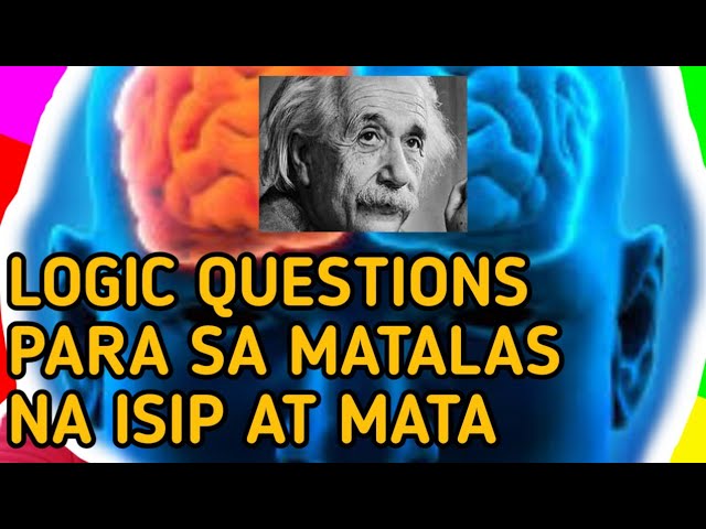 Tricky Tagalog Riddles Trick Questions And Answers Tagalog