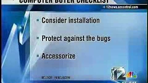 KPNX-TV: RESCUECOM issues holiday computer buying tips