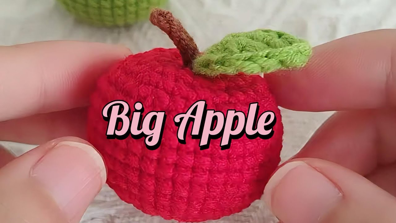 Amazing!The Secret of the Hand-Crocheted Apples Revealed,So Cute and Lifelike 