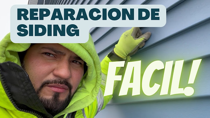Como reparar cuando se quiebra una pieza de Vinyl siding- Herramienta clave