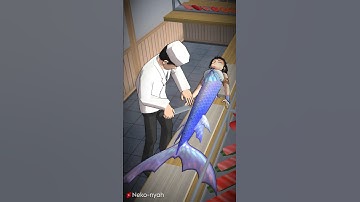 Mermaid Sushi 🍣😰 #sakuraschoolsimulator #shorts #video #trending #viralvideo #fyp #scary #viral