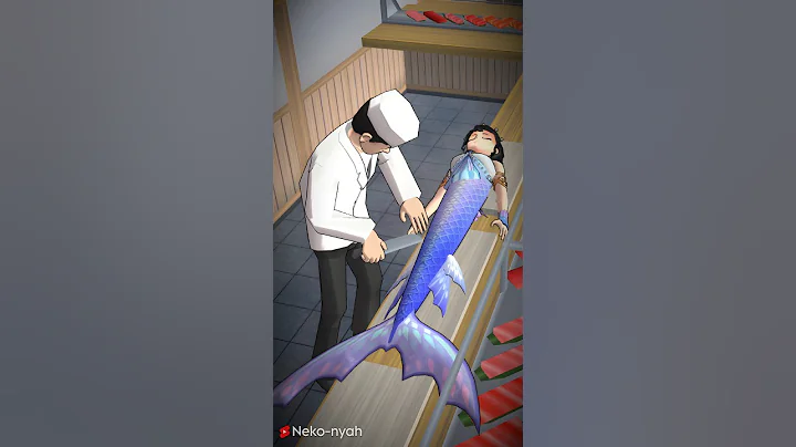 Mermaid Sushi 🍣😰 #sakuraschoolsimulator #shorts #video #trending #viralvideo #fyp #scary #viral