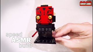 LEGO ASMR - Building Darth Maul (ASMR Speed Build)