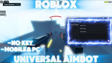 [NEW] UNIVERSAL AIMBOT SCRIPT (any shooting game)