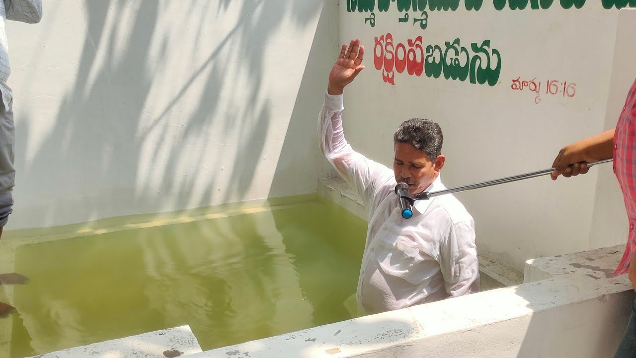 Baptism testimony in our church/ Berachah Prayer House chirala /Bro.Emmanuel Gs.   March 6, 2022