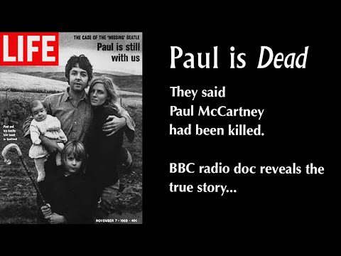 Bizarre Truth Behind 'Death' Rumour Of Beatle Mccartney. Bbc Radio 4 Doc Watch Out Kate Middleton!