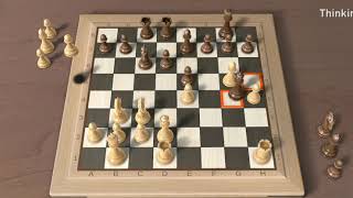 Real Chess 3D Hard level  (sicilan defence) screenshot 1