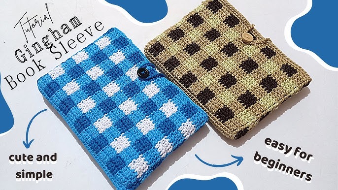 Crochet Pattern: Simple Chunky Book Sleeve // Book Cozy Pattern, Book  Sleeve Pattern, iPad Sleeve, Kindle Sleeve, Crochet Book Cover 