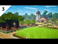 Minecraft Tutorial | How to Build a Survival Base | Stardew Valley Farm - Part 3