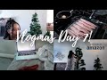 VLOGMAS WITH AP DAY 7 | LOOKING FOR A COVID TEST FOR VACATION, AMAZON HAUL + PUTTING UP ANOTHER TREE