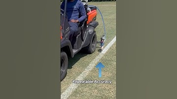 Why choose GPS for line marking?  Repeatable accuracy every time you paint!