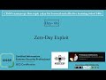 CISSP Exam Prep -066 | Zero Day Exploit | 🕵️♂️💻