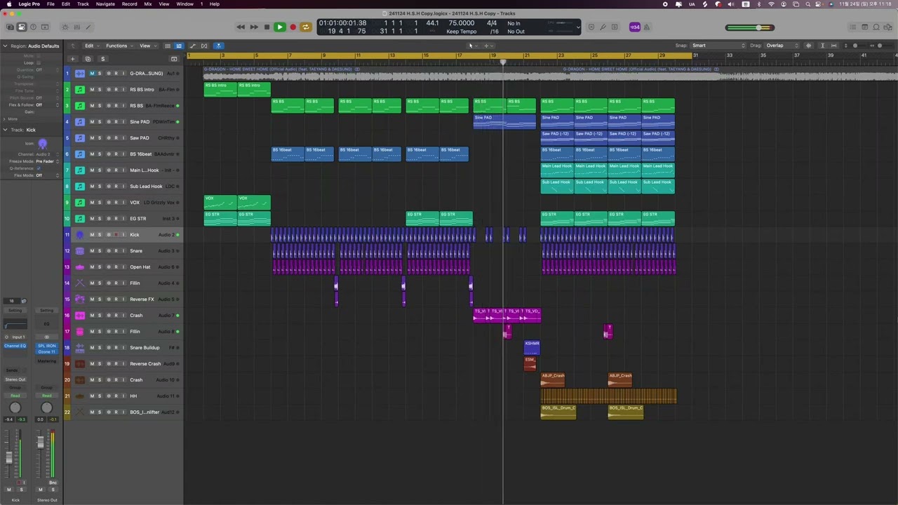 G-Dragon - Home Sweet Home MIDI Copy
