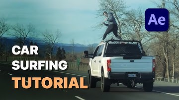 SURF ON A CAR | Adobe After Effects Tutorial