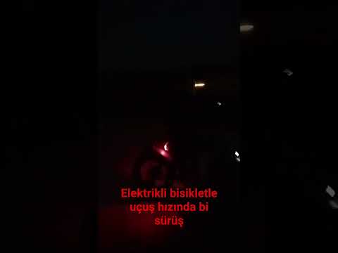 elektrikli bisikletle hız