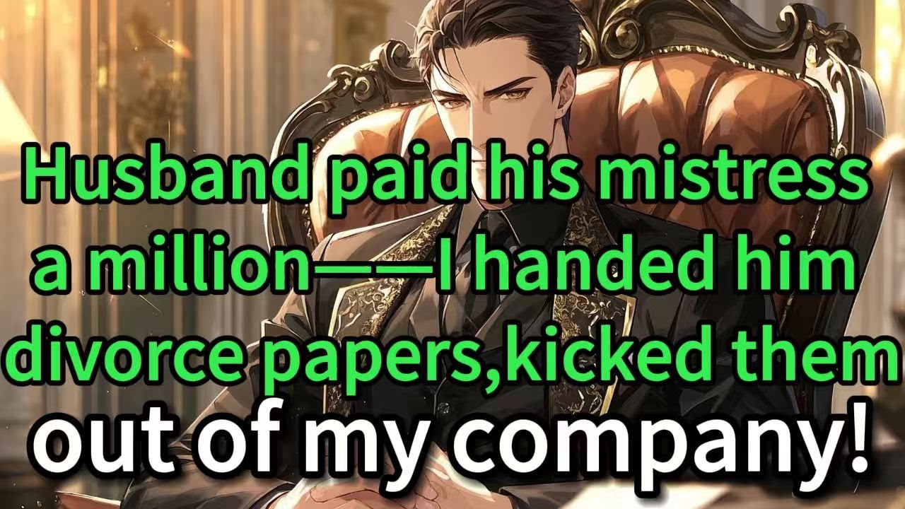 Husband paid his mistress a million——I handed him divorce papers,kicked them both out of my company!