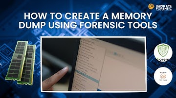 How to Create a Memory Dump Using Forensic Tools | RAM Dump | #hawkeyeforensic #memorydump
