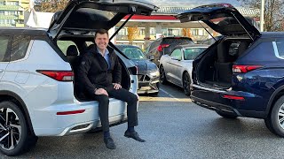 2023 PHEV Outlander 3rd row review!