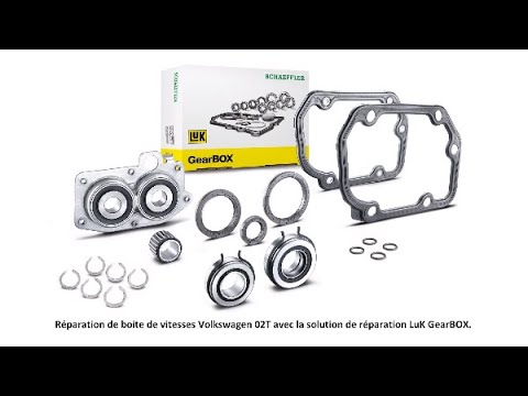 LuK GearBOX solution de réparation pour boîte de vitesses VW 02T