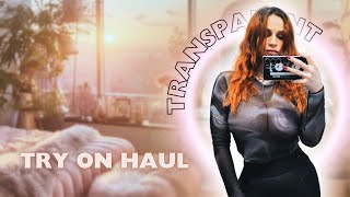Transparent Clothes at Mall | See-Through Try on Haul with Angelina