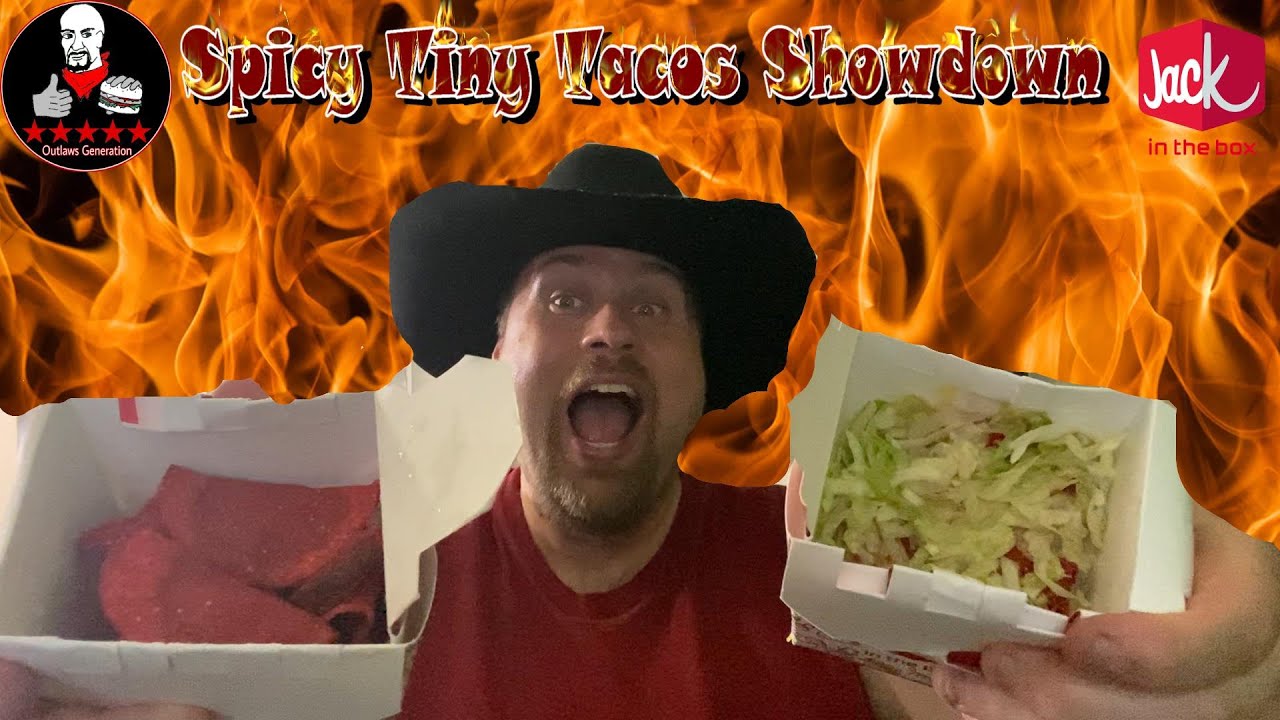Jack in the Box Spicy Tiny Tacos & Loaded Spicy Tiny Tacos Review YouTube