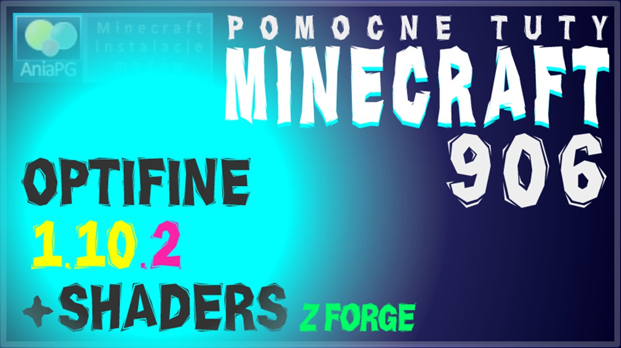 Optifine 1 10 2 Wersja Z Forge Jak Zainstalowac Mody Pl Instalacja Moda Do Minecraft 1 10 2 Youtube