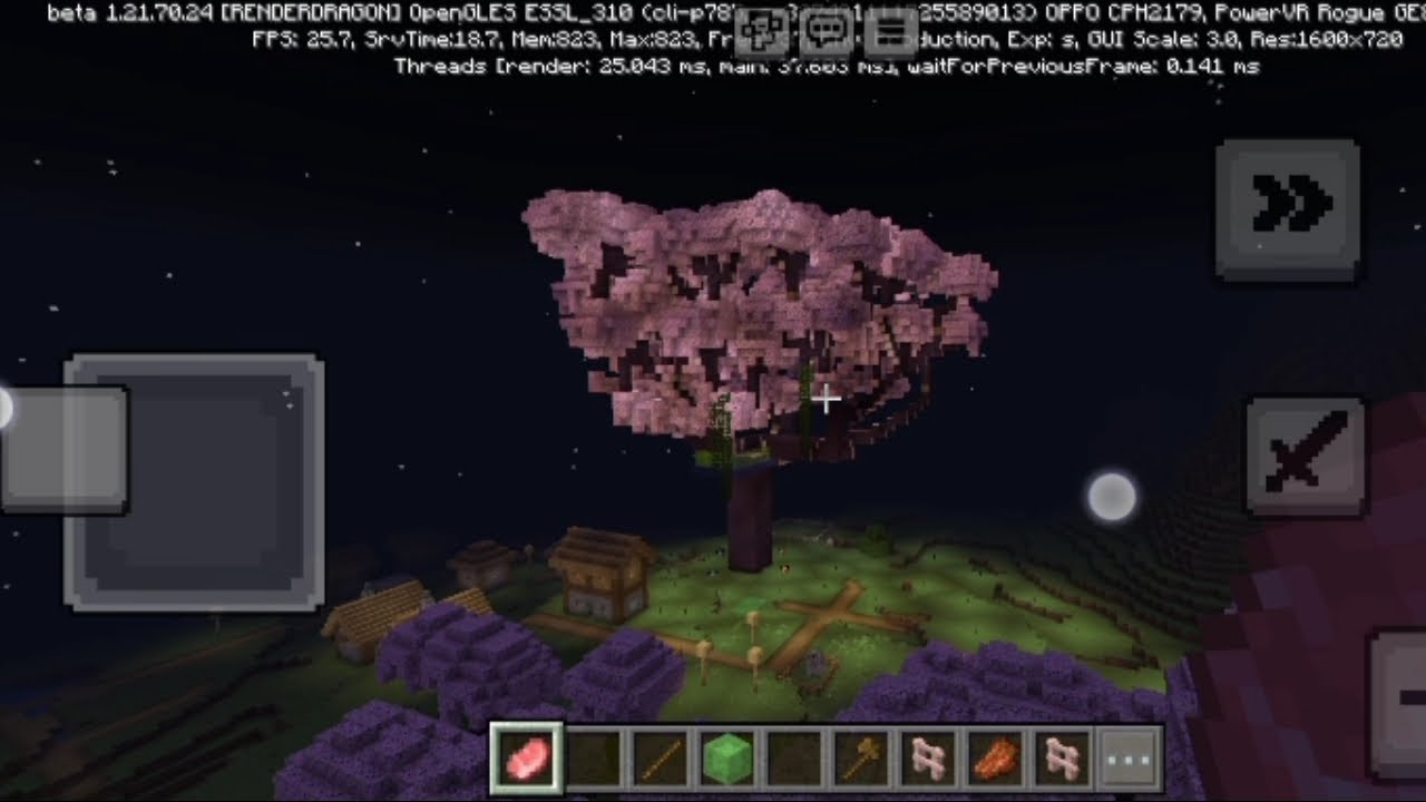 Big tree 🌲 house in Minecraft | tree house tutorial | #minecraft - YouTube