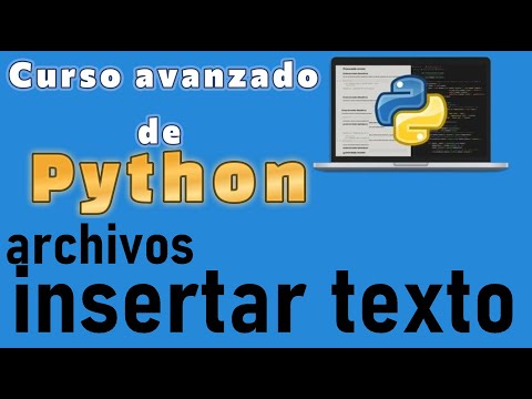 Curso de Python desde cero para principiantes |AGREGAR CONTENIDO A  ARCHIVOS (video 74)