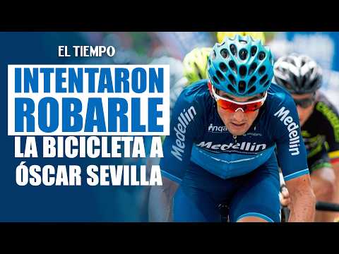 Óscar Sevilla was the victim of an attempted robbery on the Autopista Norte at 170th Street in Bo...