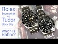 Rolex Submariner v Tudor Black Bay | Who Makes The  Best Swiss Dive Watch?